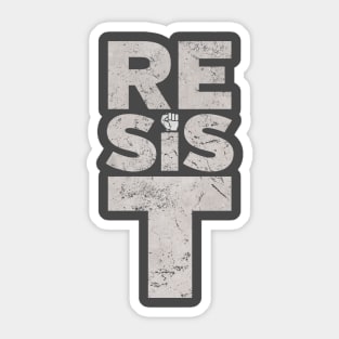 RESIST Sticker